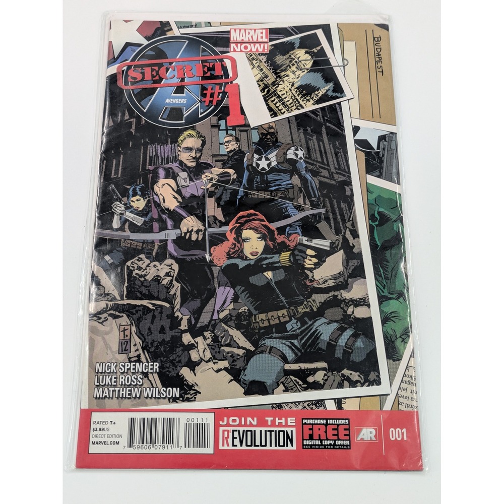 Marvel Secret Avengers #1 Nick Spencer Luke Ross Marvel Now Black Widow Hawkeye